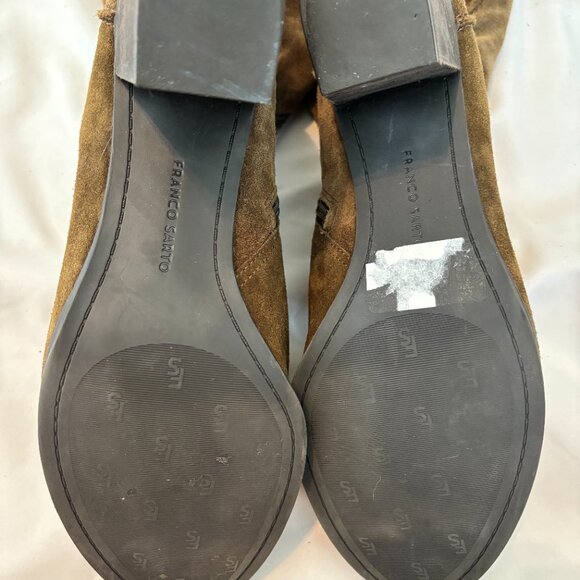 Franco Sarto Yamka Knee-High Boot, Olive Green Size 11 - Picture 10 of 10